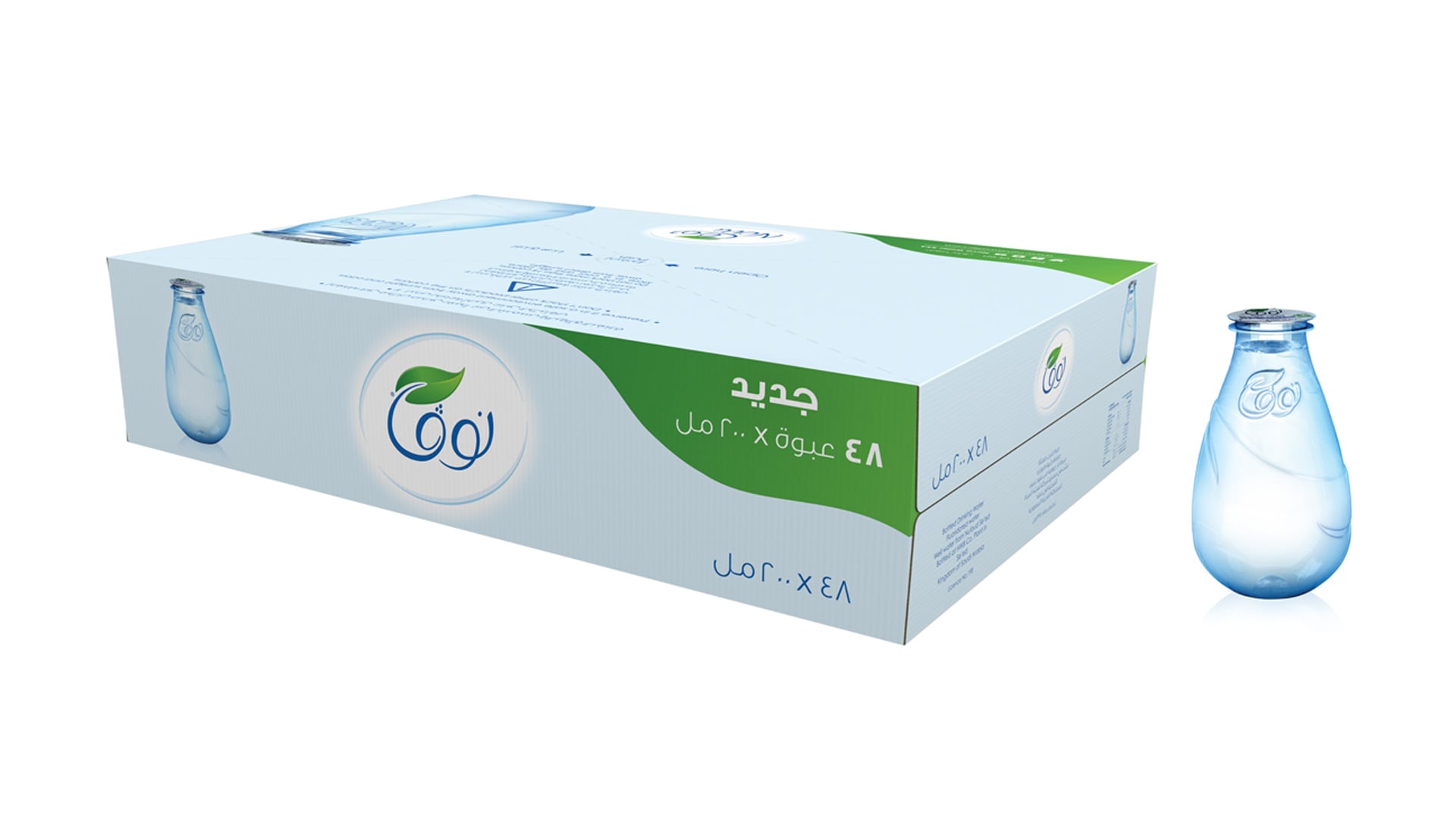 Nova Water, 200mL Case, 48 Bottles