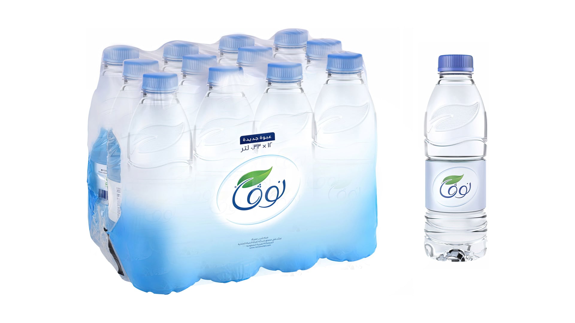 Nova Water, 330mL Shrink Wrap, 12 Bottles